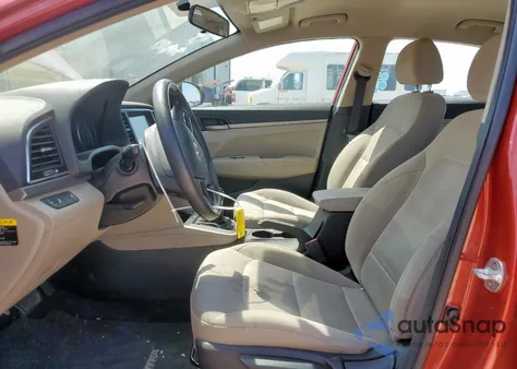 2018 Hyundai Elantra Sel from USA, damaged, VIN 5NPD84LF5JH282089